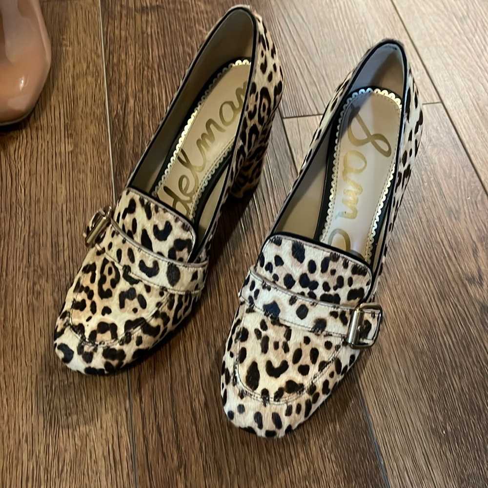 Sam Edelman Cheetah Print heels - size 8